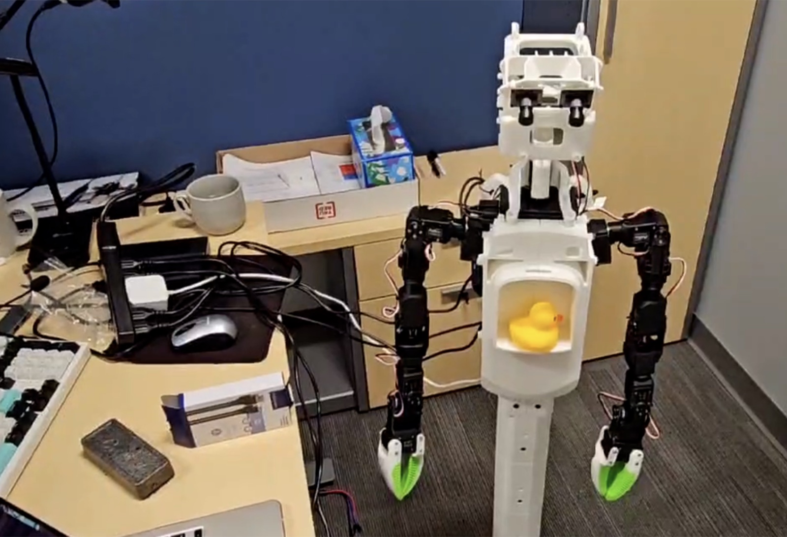 Close view of a KOKO research prototype.